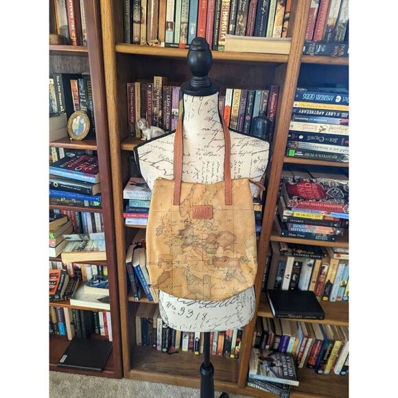 Alviero Martini Handbags - Alviero martini 1st classe map shoulder bag